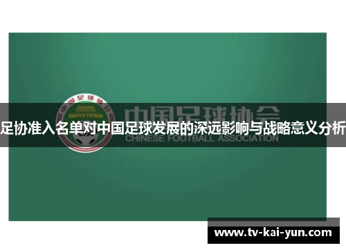 足协准入名单对中国足球发展的深远影响与战略意义分析